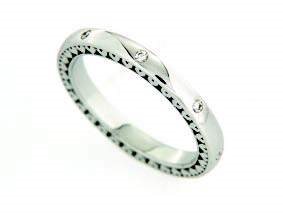 Anello Recarlo Donna Le fedi in Oro Diamante 0.11 Ct W14FD005/B012 - W14FD005/B012